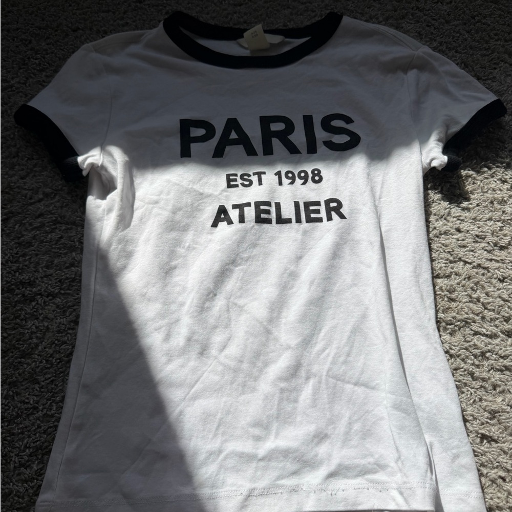 H&M Monochrome Tee